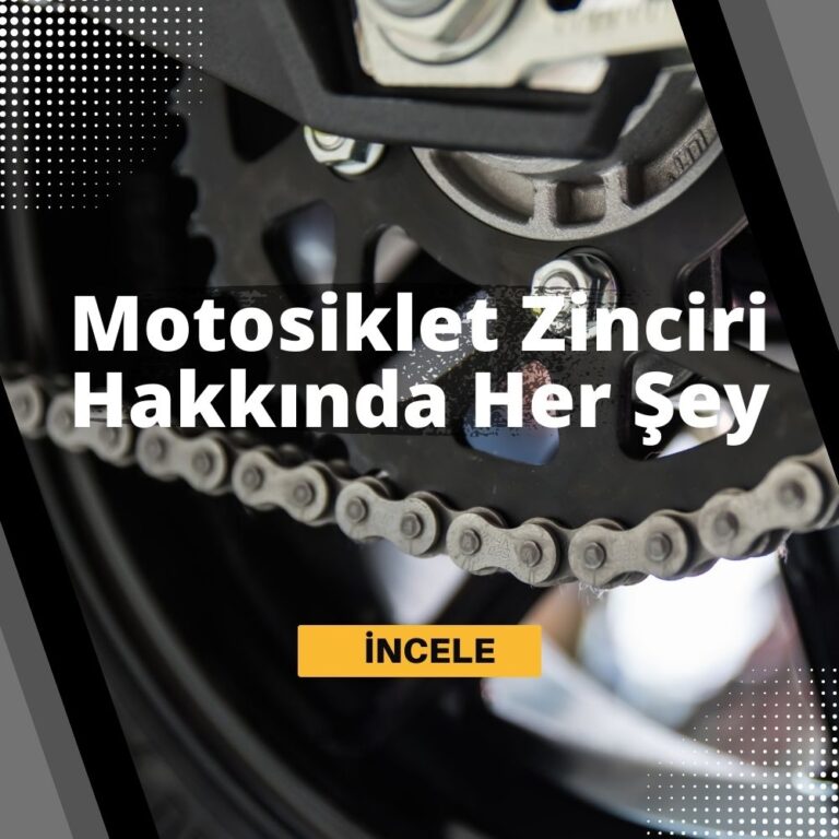 Tüm Detaylarıyla Motosiklet Zinciri Rehberi 2024 GururMakina