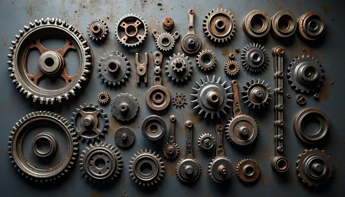 Comparison of various industrial chains and gears